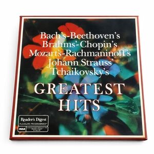 Reader’s Digest Greatest Hits Classical Vinyl Record Box Set Bach Mozart